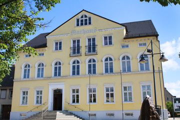 Fototapeta na wymiar Rathaus Förderstedt