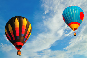 Fototapeta premium Balloon with blue sky