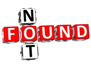 3D Not Found Crossword