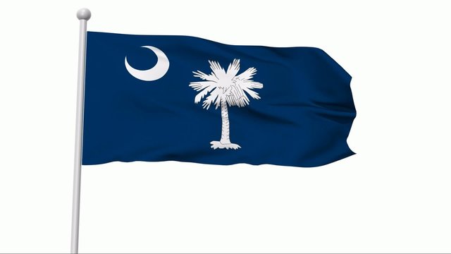 Fahne South Carolina NTSC