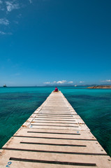 Fototapeta premium pontile formentera