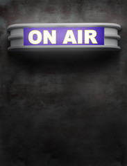 ON AIR sign