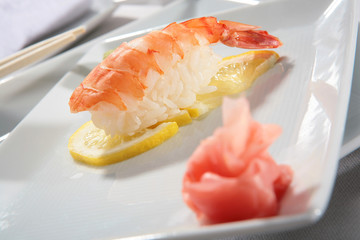 Sushi is popular japanese dish