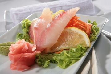 Sushi is popular japanese dish