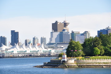 Naklejka premium Vancouver Skyline