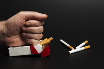 Punch in cigarettes