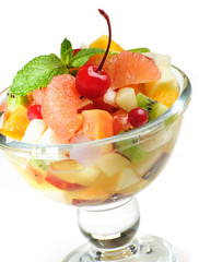 Variation of fresh fruits as dessert