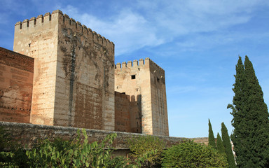 Naklejka premium Alhambra towers