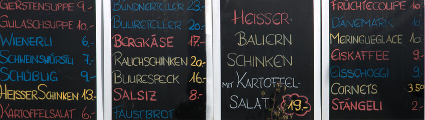 Obraz premium menus et prix