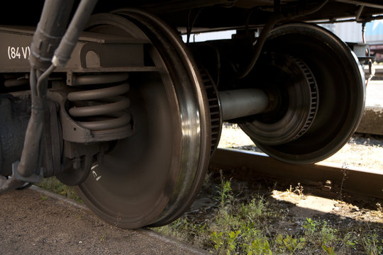 Train wagon wheels