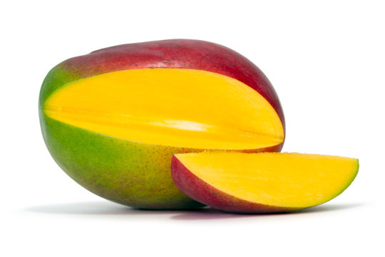 mango with clipping path