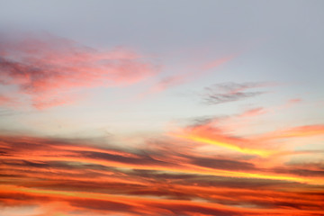 Sunrise clouds sky summer background