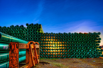sewer pipes