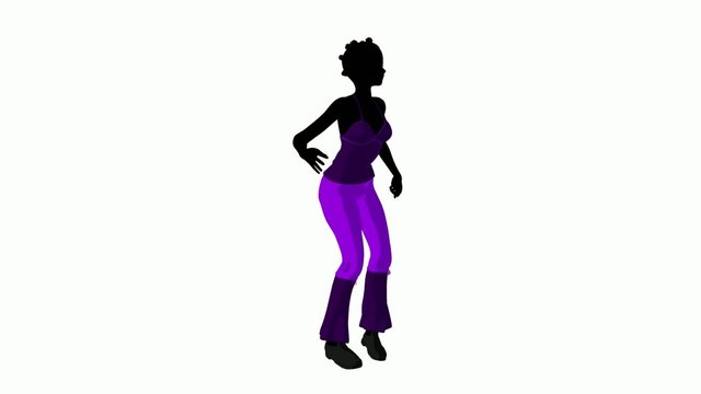 African American Teen Urban Female Dancing