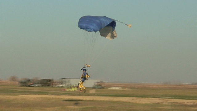 Skydiving video