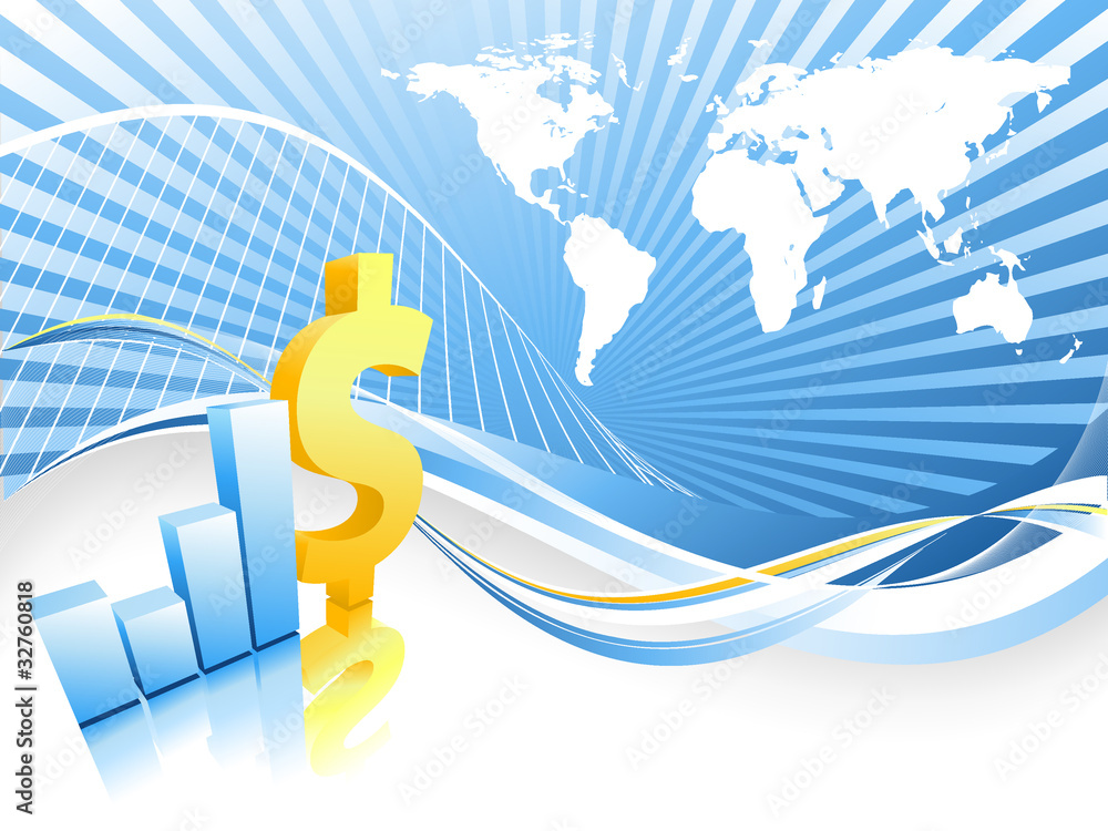 Poster vector statistic backdrop