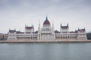Naklejka premium Parliament of Budapest