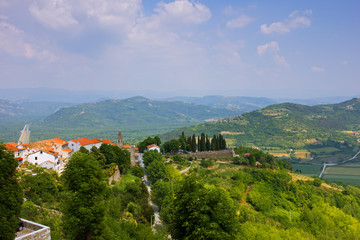Fototapeta premium Motovun, Croatia