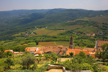Obraz premium Motovun, Croatia