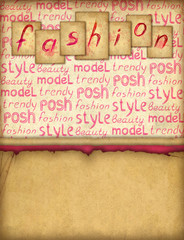 Pink fashion wallpaper