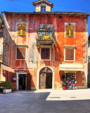 old house in Lovran, Croatia