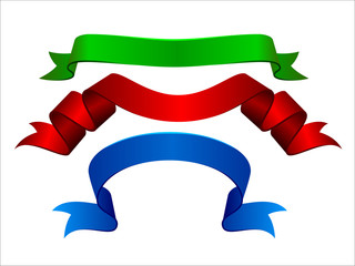 multicolored banners