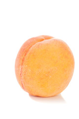Fototapeta premium peach isolated on the white background
