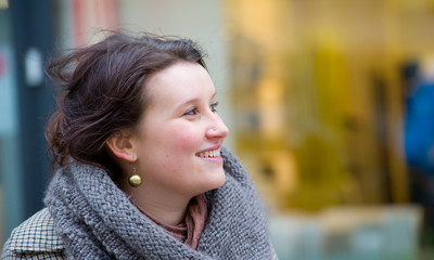 beautiful young woman