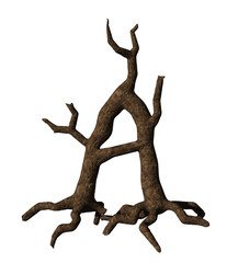 Obraz premium wooden letter a