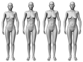 female morph - young to old