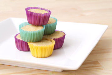 Small vanilla cupcake