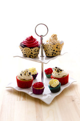 Sample of cupcakes