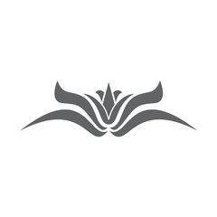 Obraz premium logo vector plant