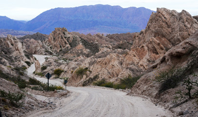parco nazionale di Quebrada de la Flechas vicino ad angastaco