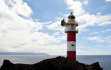 leuchtturm auf teneriffa