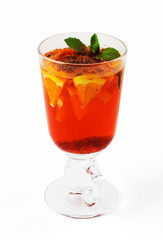 Tea with orange