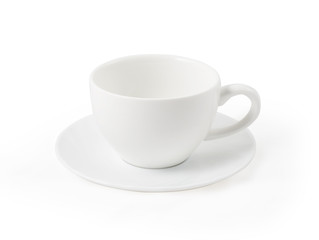 teacup on the saucer