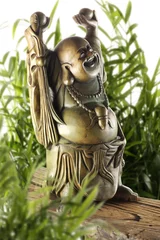 Fotobehang Buddha lachend © malvine_99