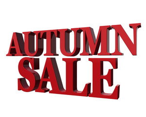 Autumn sale.