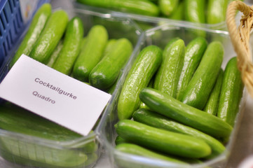 Deutsches Gemüse Gurken