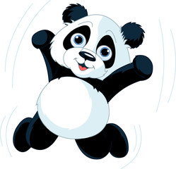 Obraz premium Happy Panda