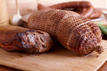 Cold smoked meat