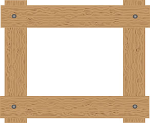 Wooden frame