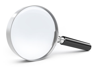 Magnifying glass - closeup