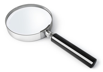 Magnifying glass - half left view
