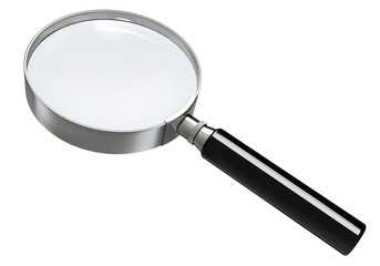 Magnifying glass - searching