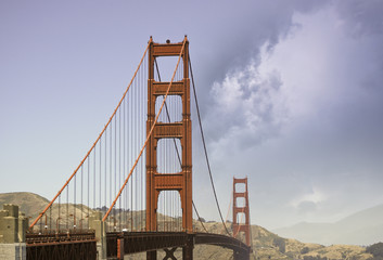 Golden Gate Bridge in San Francisco