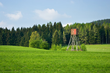 Scenery with hunt tower - 32779623