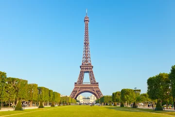 Fototapete Rund Eiffelturm, Paris, Frankreich © sborisov