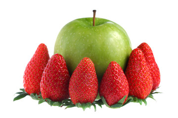Green Apple and Strawberry
